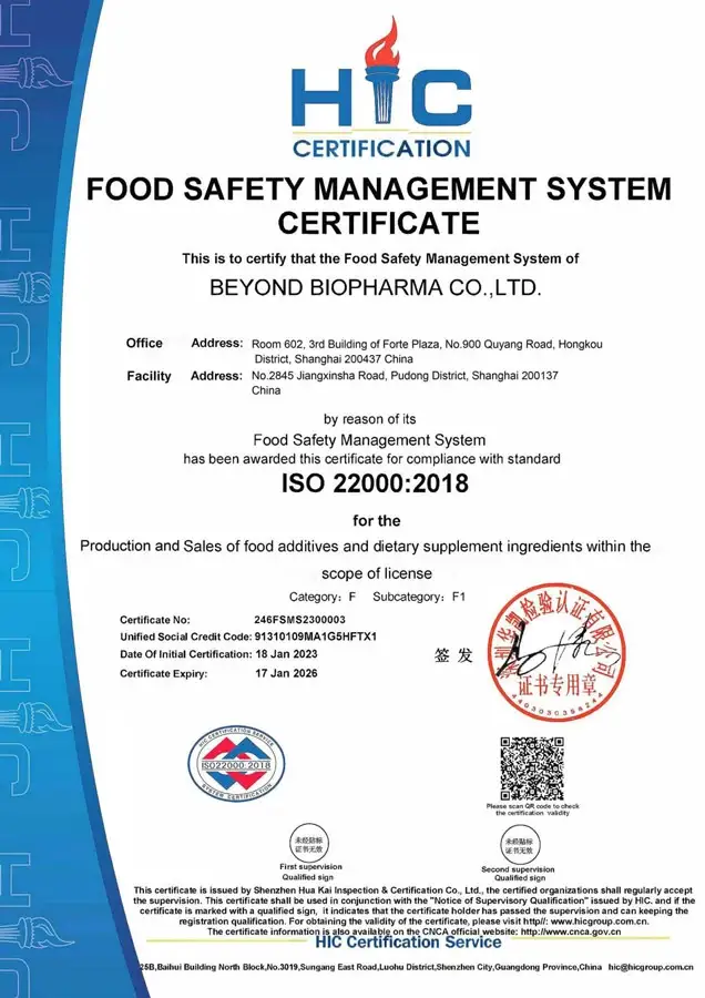 ISO 9001 CN Certificate